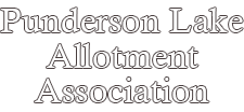 Little Punderson Lake Allotment Association, PLAA